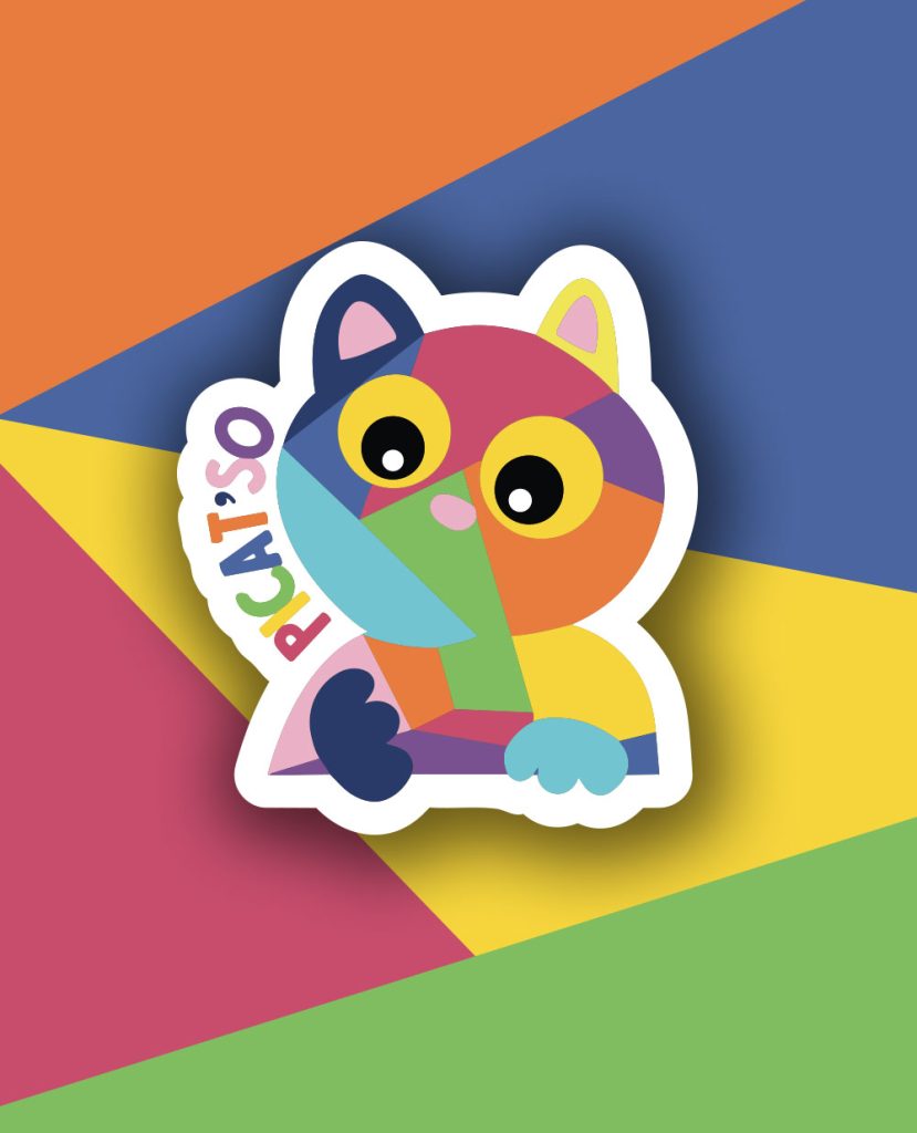 sticker chat picatso